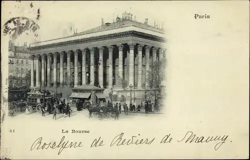 Ak Paris II, La Bourse