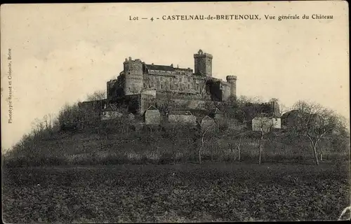 Ak Prudhomat Lot, Chateau de Castelnau Bretenoux