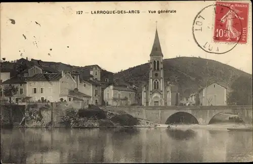 Ak Laroque des Arcs Lot, Vue generale