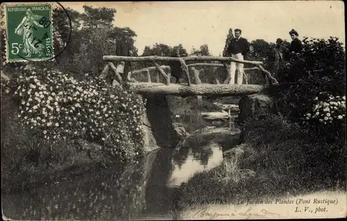 Ak Angers Maine et Loire, Pont Rustique