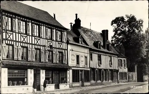 Ak Lyons la Forêt Eure, Altes Haus