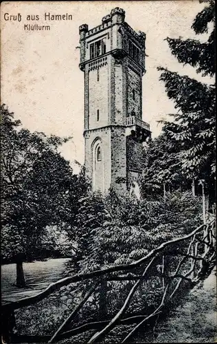 Ak Hameln an der Weser Niedersachsen, Klütturm