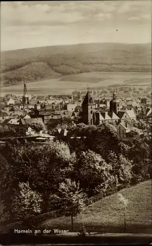 Ak Hameln an der Weser Niedersachsen, Ortsansicht