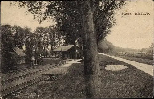 Ak De Rijp De Ryp Nordholland Niederlande, Bahnhof