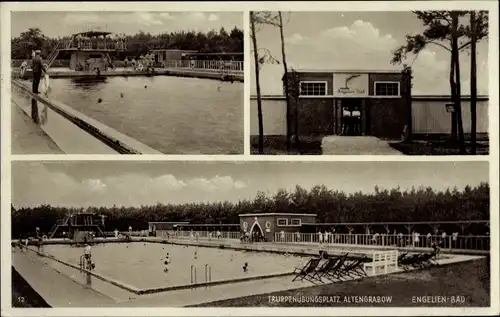 Ak Altengrabow Möckern in Sachsen Anhalt, Truppenübungsplatz, Engelien-Bad
