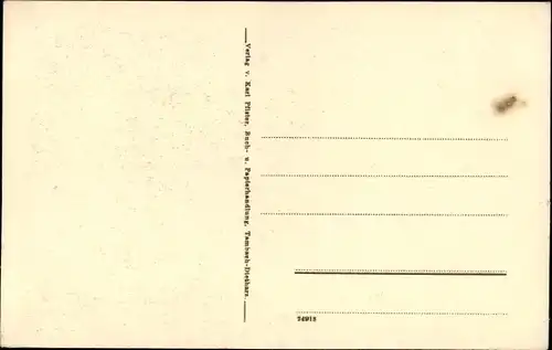 Ak Tambach Dietharz in Thüringen, in der Spitter