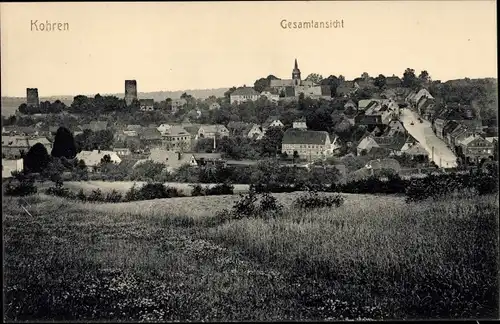 Ak Kohren Sahlis Frohburg Sachsen, Gesamtansicht