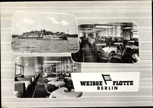 Ak Berlin Köpenick, Weiße Flotte Berlin, Luxusschiff auf dem Müggelsee