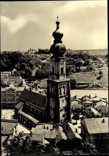 Ak Burghausen an der Salzach Bayern, Kirche, Spuren Gottes 3. Folge