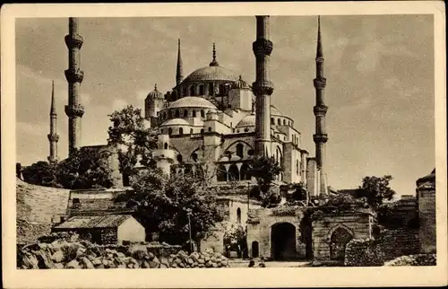 Ak Konstantinopel Istanbul Türkei, Sultan-Ahmed-Moschee