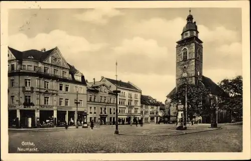 Ak Gotha in Thüringen, Neumarkt