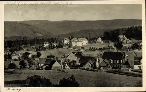 Ak Masserberg in Thüringen, Gesamtansicht