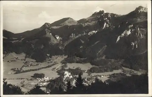 Ak Aschau am Inn Oberbayern, Panorama