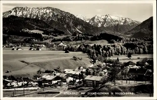 Ak Eisenärzt Siegsdorf in Oberbayern, Sonntagshorn, Rauchberg