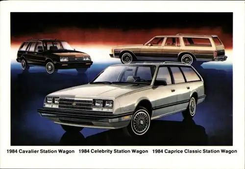 Ak Auto, Chevrolet, 1984 Cavalier Station Wagon