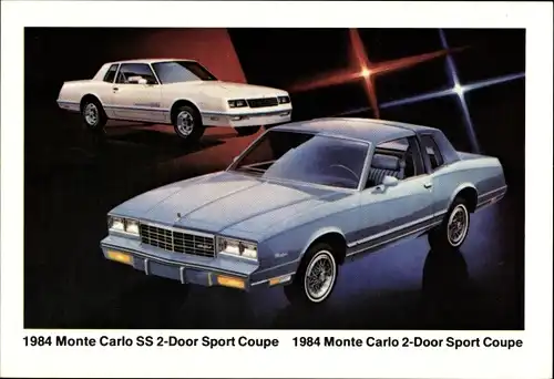 Ak Auto, Chevrolet, 1984 Monte Carlo Sport Coupe