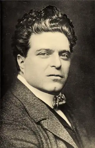 Ak Komponist Pietro Mascagni, Portrait