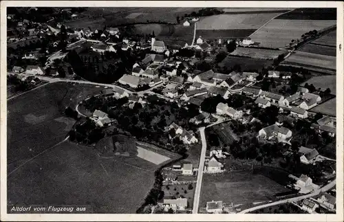 Ak Altdorf in Mittelfranken, Fliegeraufnahme