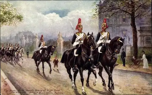 Künstler Ak Payne, Harry, The Royal Horse Guards, The King's Guard, Tuck 9081