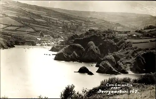 Ak Combe Martin Südwestengland, aus Berrynarbor