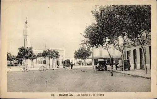 Ak Bizerte Tunesien, Station und Ort