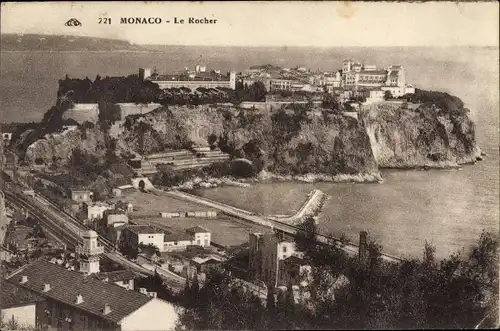 Ak Monte Carlo Monaco, Le Rocher