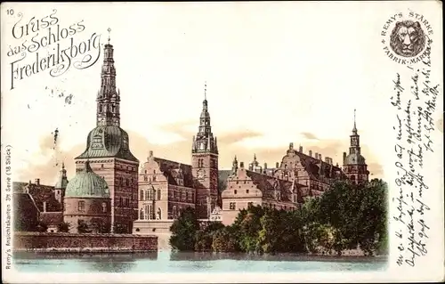 Ak Frederiksborg Hillerød Dänemark, Schloss Frederiksborg, Remy's Stärke