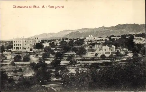 AK Tarragona Katalonien Spanien, Ebro-Observatorium