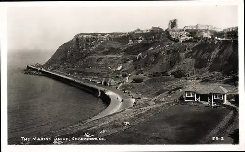 Ak Scarborough North Yorkshire, Marine Drive