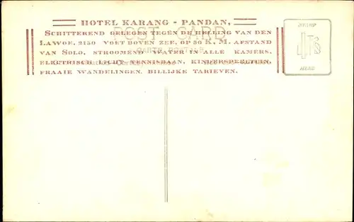 Ak Karang Pandan Indonesien, Landschaft