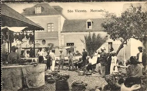 Ak Sao Vicente Kap Verde, Markt