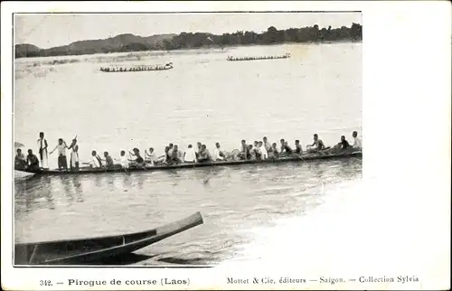 Ak Laos, Pirogue de course, Laotische Ruderboote, Langboote