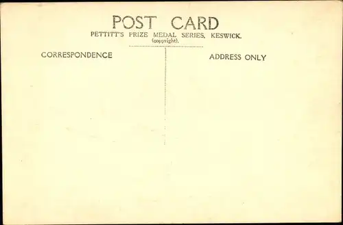 Ak Keswick Cumbria England, Borrowdale