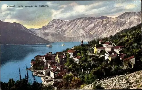 Ak Perast Perasto Montenegro, Panorama