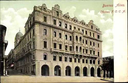 Ak Buenos Aires Argentinien, Oficinas F. C. C. A.