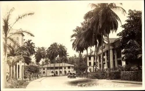 Foto Ak Cristóbal Panama, Roosevelt Avenue, Canal Zone