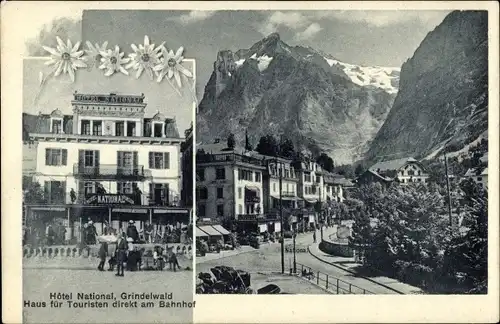 Ak Grindelwald Kanton Bern, Hotel National