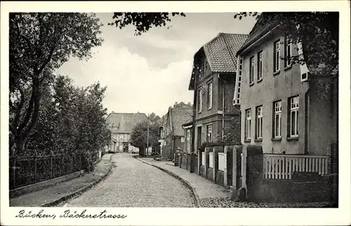 Ak Bücken in Niedersachsen, Bäckerstraße