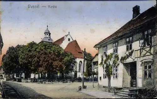 Ak Dassel am Solling, Kirche