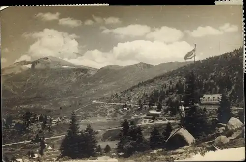 Foto Ak Brussa Bursa Türkei, Berg Uludağ, Panorama