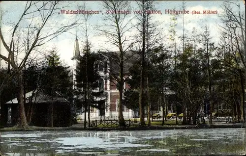Ak Höftgrube Wingst in Niedersachsen, Waldschlösschen