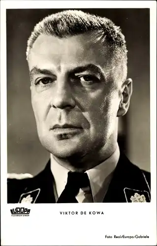 Ak Schauspieler Viktor de Kowa, Portrait, Teufels General