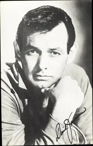 Ak Schauspieler David Janssen, Porträt