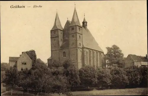 Ak Geithain in Sachsen, Kirche