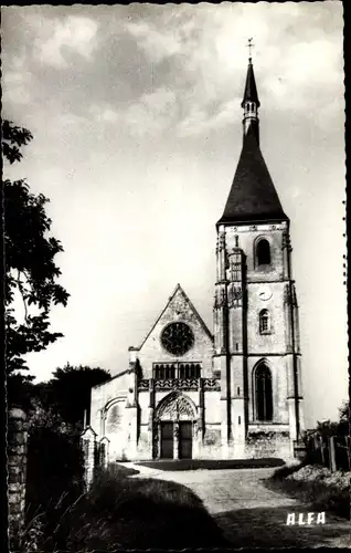Ak Anet Eure et Loir, l'Eglise