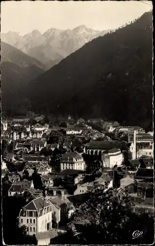 Ak Luchon Haute Garonne, vue Generale, Port de Venasque