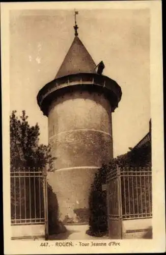 Ak Rouen Seine Maritime, Tour Jeanne d'Arc