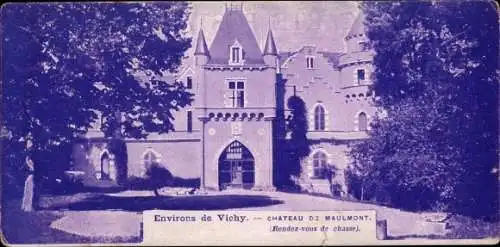 Ak Vichy-Allier, Chateau du Maulmont