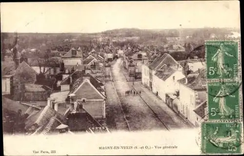 Ak Magny et Vexin Val-d'Oise, Gesamtansicht
