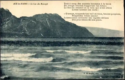 Ak Aix les Bains Savoie, Lac du Bourget